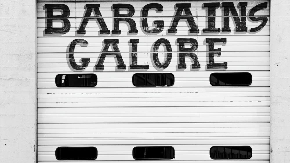 Bargains Galore