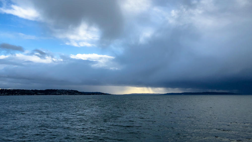 A Cloudy Day on the Ferry