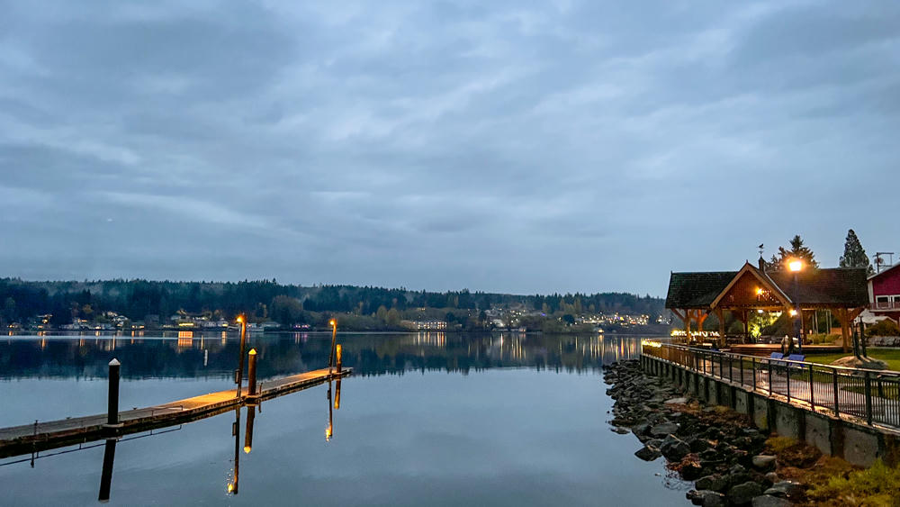A Calm Night on Liberty Bay