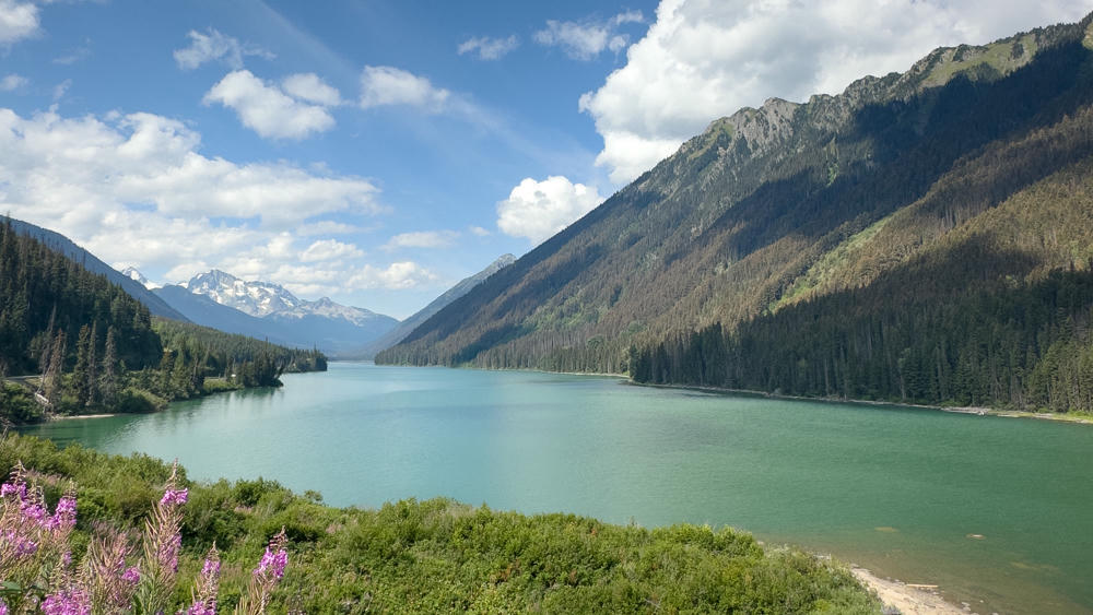 Into British Columbia