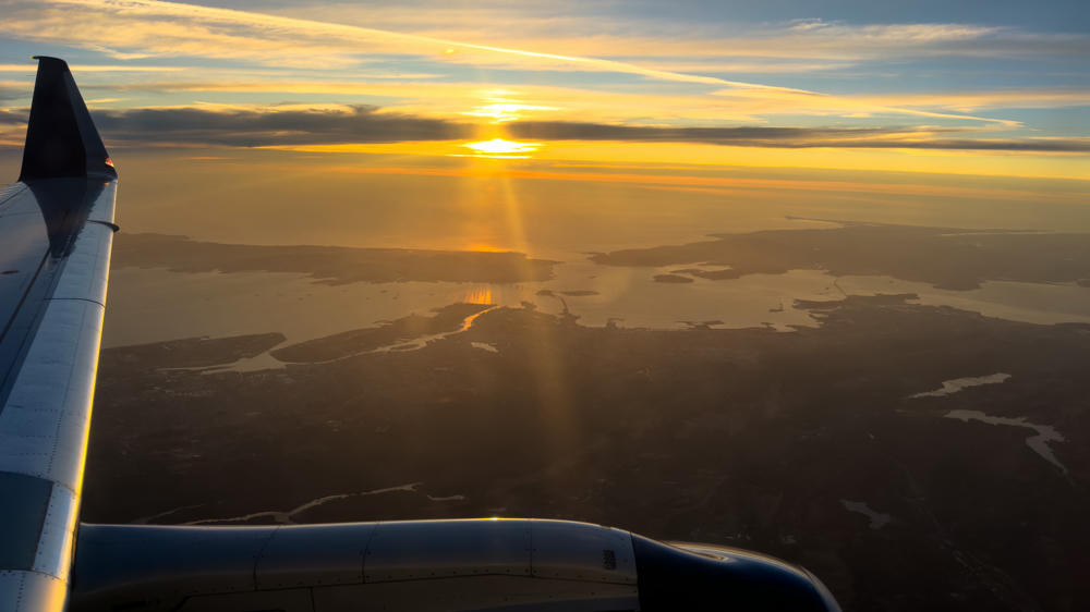 Sunset on the Way Home